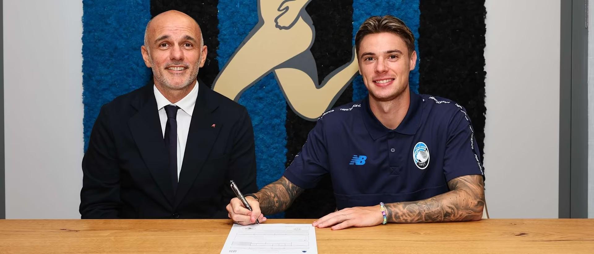 官方：国米中场扎莱夫斯基加盟亚特兰大；据悉转会费1700万欧