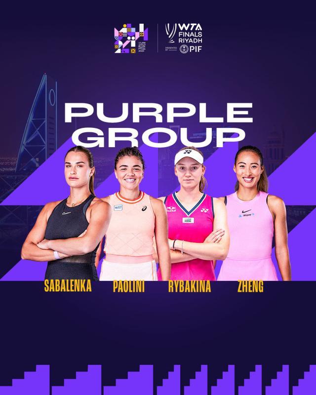 体育资讯-郑钦文总决赛再遇萨巴伦卡 小组出线仍大有希望